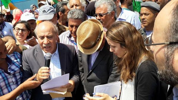 إعتصام أمام مقر الاونروا الرئيسي في بيروت احتجاجا على قرارات تقليص خدمات الاونروا