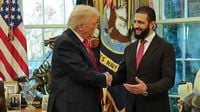 ترامب: سيتولى الشرع التعامل مع حزب الله !