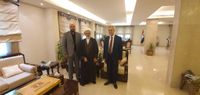 زغيب زار السفير السوري موفدا من دار الافتاء الجعفري