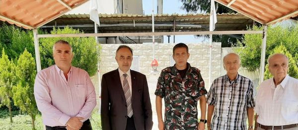 رئيس المجلس العام الماروني في زيارة تفقدية إلى مركز فوج الإطفاء في الكرنتينا