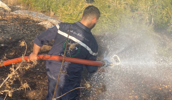 حريقان في الرميلة وجبل البرج