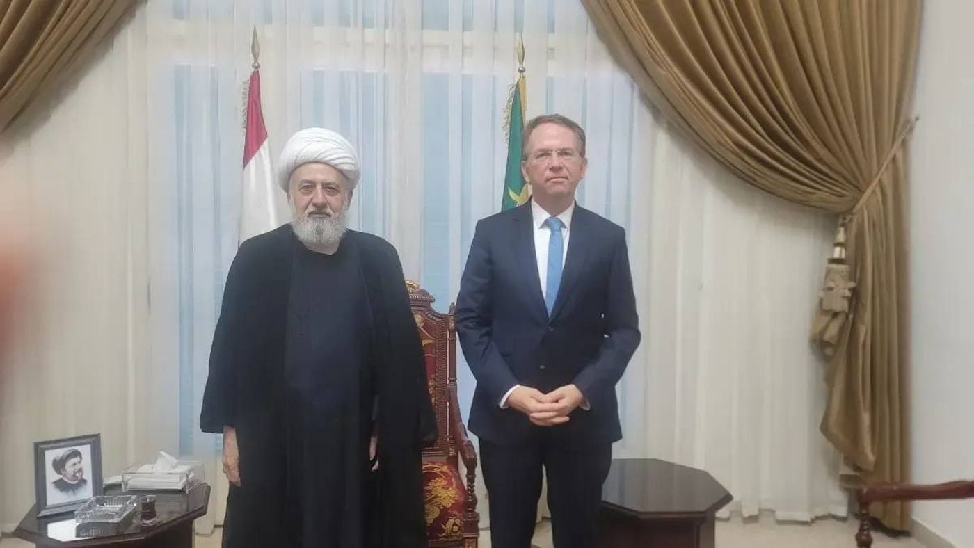 الخطيب لدوريل: نريد من فرنسا دعم لبنان في مواجهة الاحتلال والعدوان