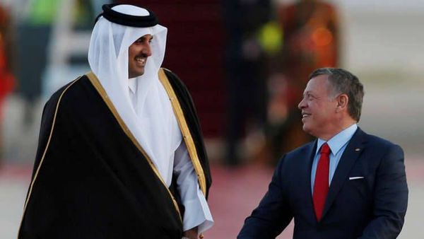 أمير قطر: نؤيد أي إجراءات تتخذها الأردن من أجل حماية أمنها