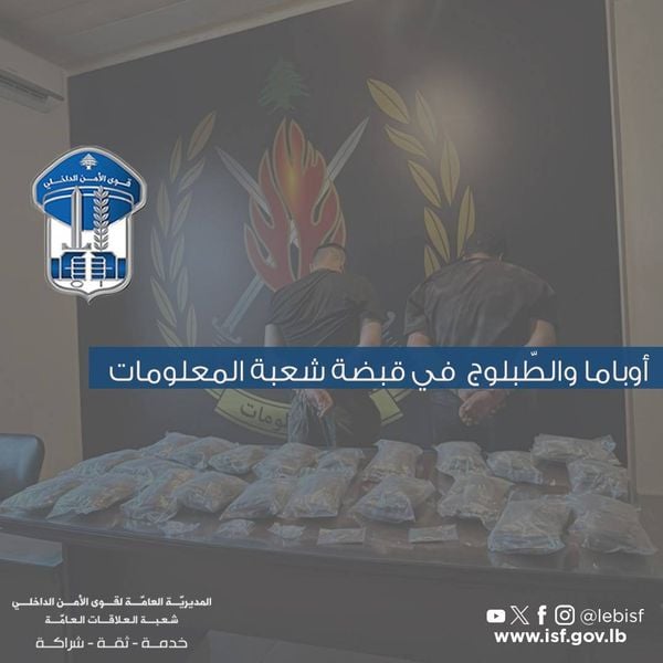 توقيف مروّجَي مخدرات وضبط كميات من السالفيا والكوكايين