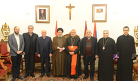 حزب الله يستكمل جولاته المسيحيّة... ولقاء جديد في بكركي
علاقة الرابية وحارة حريك جيّدة...وعون "مُشتاق لنصرالله ويتوق للقائه"