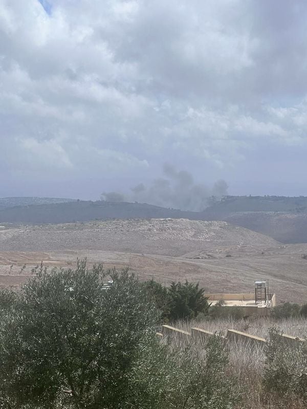 تفجير إسرائيلي بين بلدتي ميس الجبل ومحيبيب