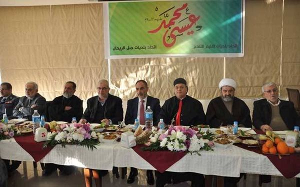 احتفالات تمجيداً لولادة الرسول محمد والمسيح
رعد للوطنيين: لقانون انتخابي بعيداً عن المآرب الطائفيّة
نصار: ثقافة الارهاب ما هي الا ثقافة شيطانية