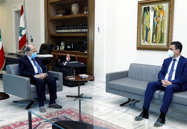 عون عرض مع صحناوي " إعادة إعمار المناطق المتضررة"