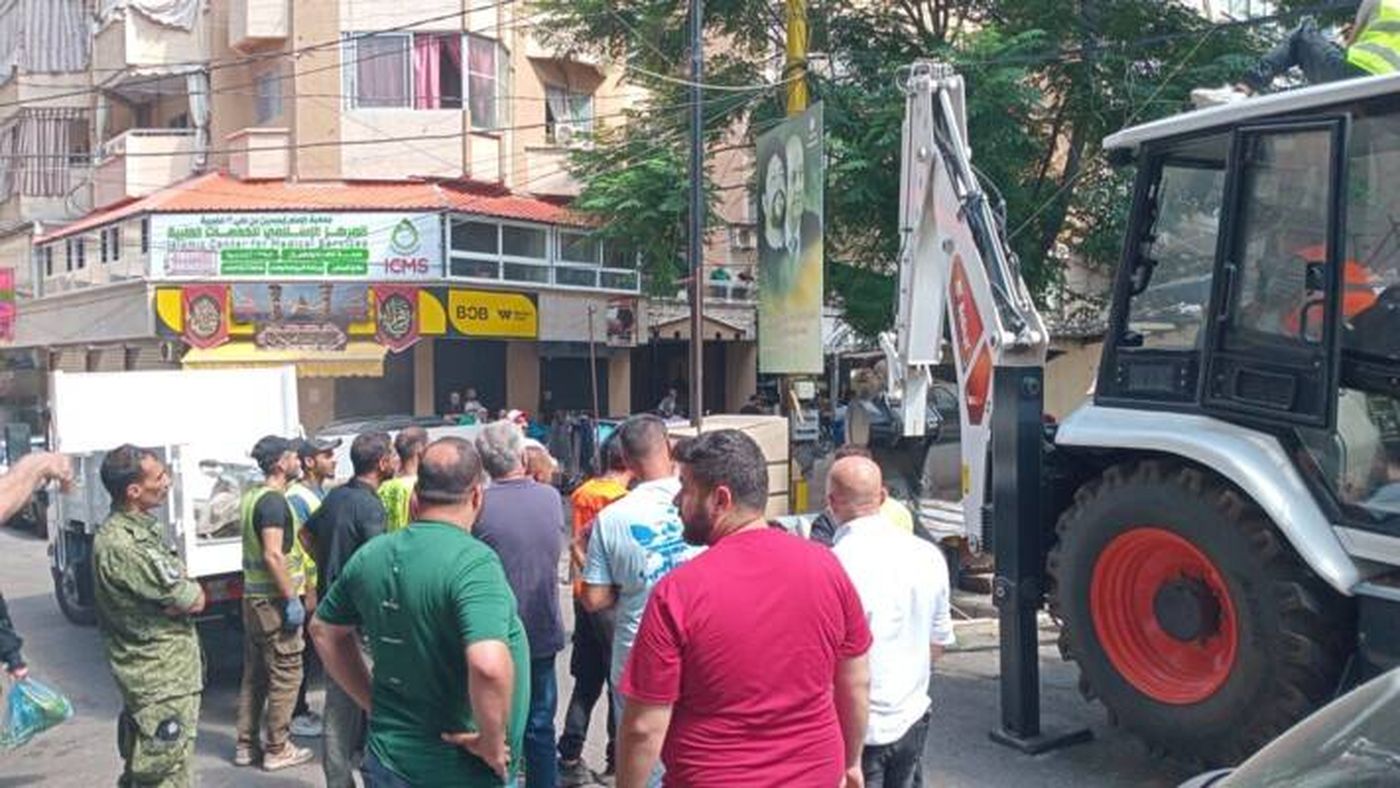 بلدية بيروت تزيل التعديات عن الأملاك العامة في حي اللجا