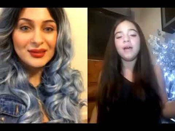 شاهد.... هذا ما قامت به الفنانة فرح يوسف مع فتاة سورية ... أشعل مواقع التواصل!!