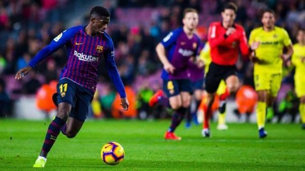 ديمبيلي مكمن الخطر في برشلونة جنبا إلى جنب مع ميسي وبيكيه