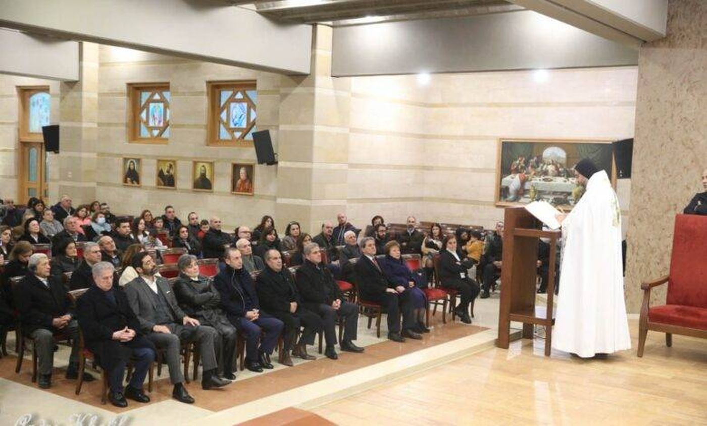 قداس مار انطونيوس في ذكرى شهداء الدوار