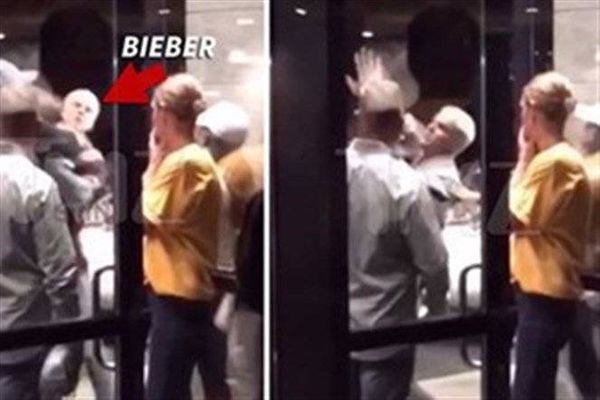 فنان مشهور يتعرض للضرب المبرح على يد رجل ضخم !