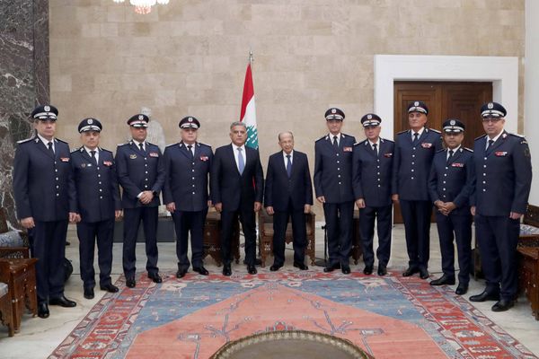 زيارات بروتوكولية لأجهزة السلك العسكري لقصر بعبدا