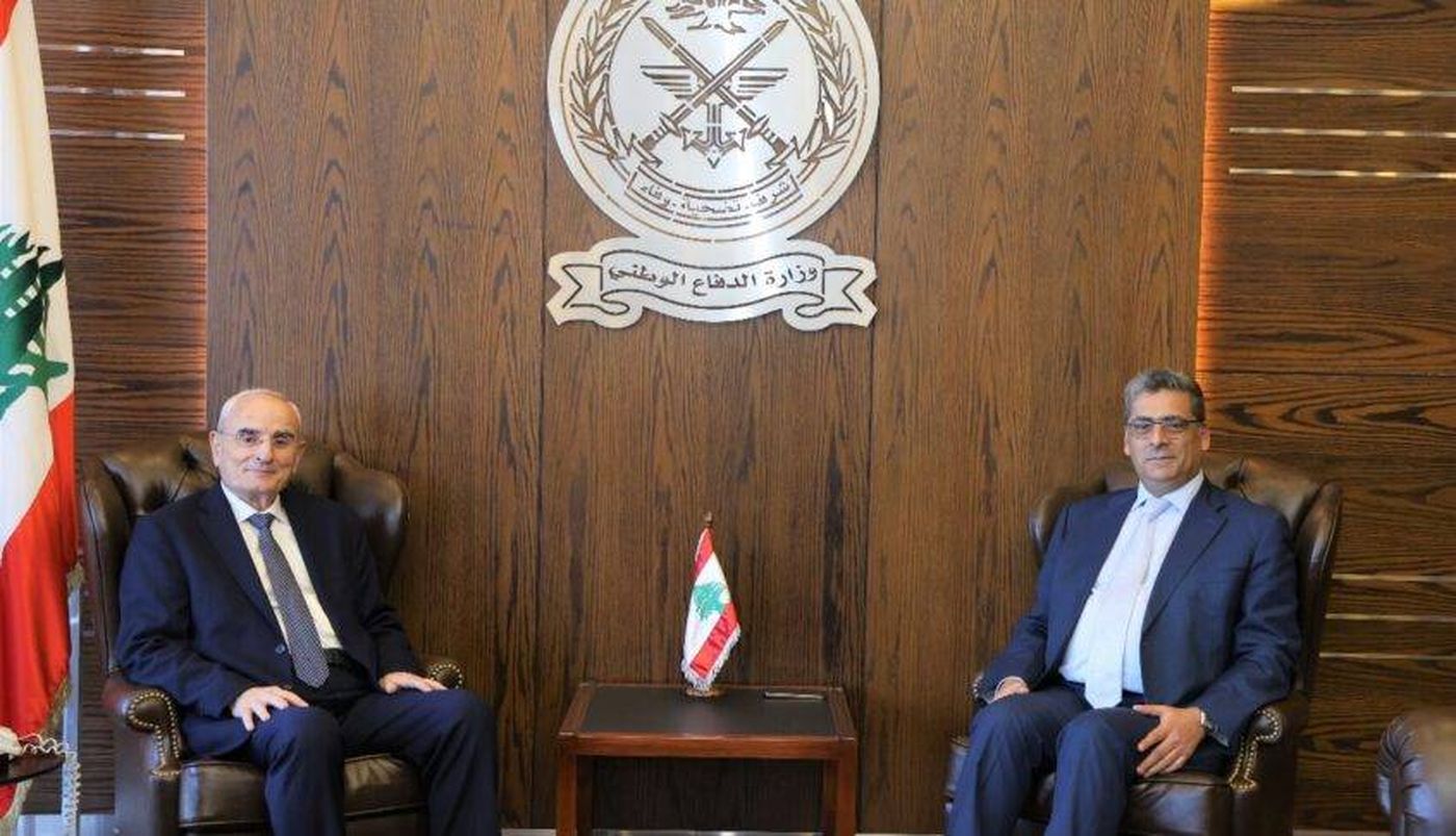 وزير الدفاع يستقبل السفير اللبناني الجديد في سوريا