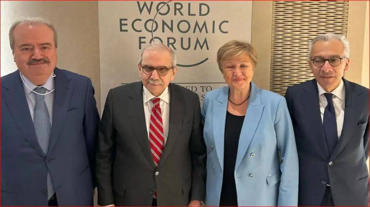 لقاء بين سلام ومديرة صندوق النقد في دافوس.. على ماذا اتفقا؟