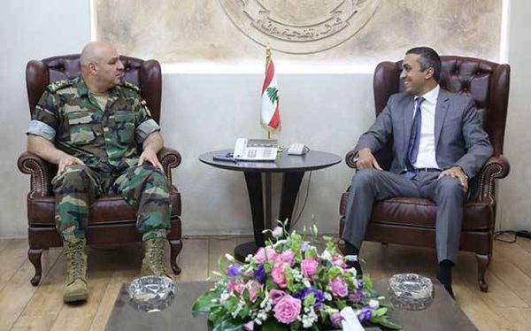 قائد الجيش التقى مفوّض
الحكومة لدى «العسكريّة»