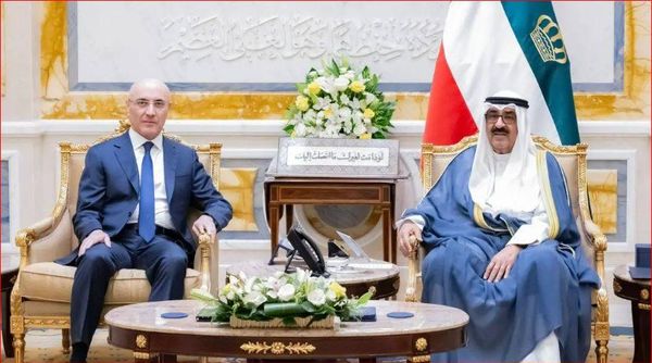 الحجار يلتقي الشيخ مشعل الأحمد: نثمّن مواقف الكويت الداعمة للبنان