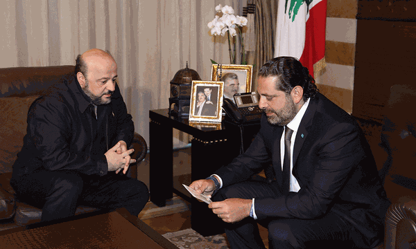 الحريري يلتقي الرياشي موفدا من جعجع