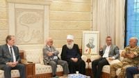 "مالطا لبنان" وشيخ العقل يبحثان تنمية الشوف وتعزيز الصمود