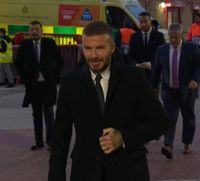 بيكهام في نهائي البطولة الختامية