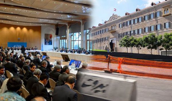 الخلاف الاميركي ــ السوري في جنيف يعطّل تشكيل الحكومة في بيروت ...
قرار الكونغرس بتسليح المعارضة انعكس تعطيلاً للوفاق الداخلي والجهد الاميركي ...
الاتجاه نحو فراغ حكومي وفراغ رئاسي مرتبطين بولاية الرئيس بشار