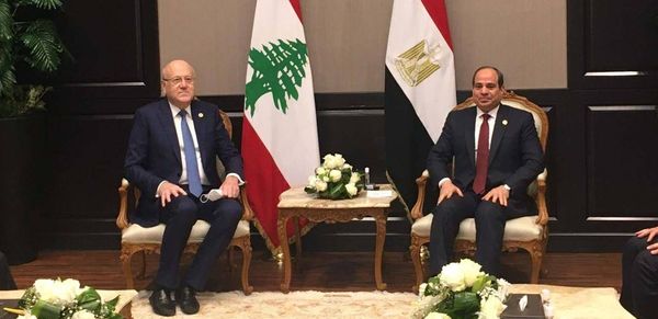 السيسي يستقبل ميقاتي: 