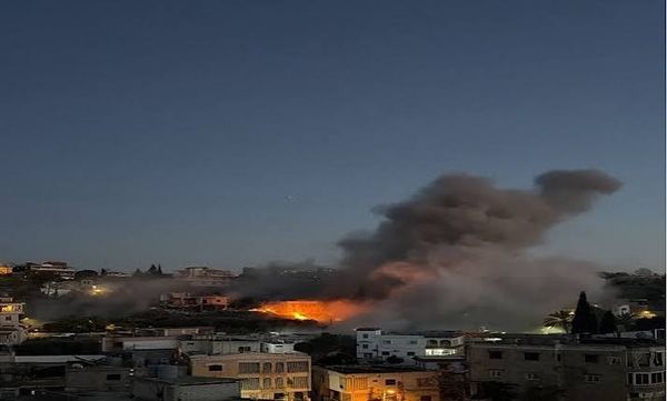 قصف مدفعي إسرائيلي استهدف "تلة الدبشة" في محيط بلدة كفررمان في قضاء النبطية جنوب لبنان