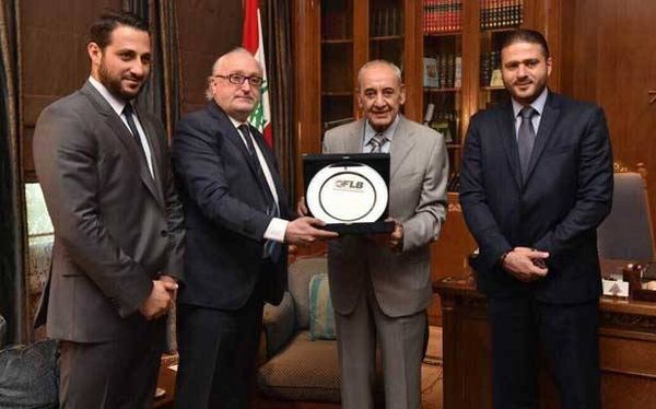 الرئيس برّي استقبل كاخيا وفواز ورزق