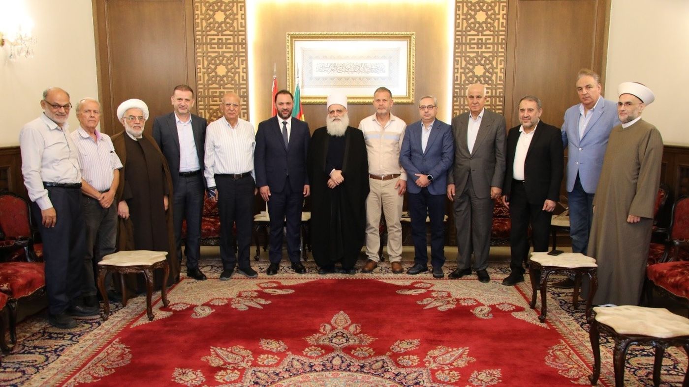 أبي المنى يبحث مع سفراء تركيا ومصر و"اللقاء الوطني" أوضاع لبنان والمنطقة