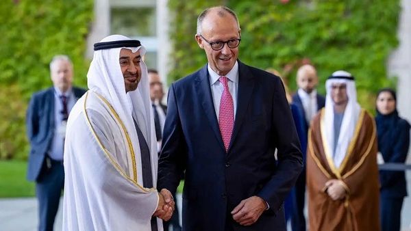 في برلين.. بن زايد يبحث مع ميرتس الاقتصاد والطاقة والذكاء الاصطناعي