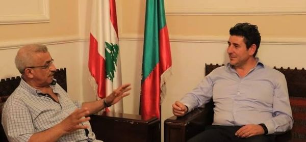 أسامة سعد يلتقي وفداً من جمعية بقسطا