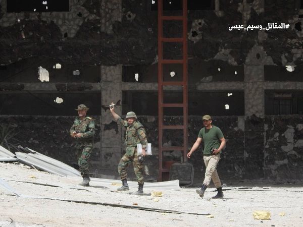 بالصور.. الجيش السوري يسيطر على  "معامل الهندسة " في الغوطة الشرقية