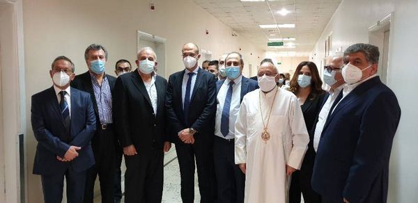 تفقد برفقة المطران درويش مستشفى تل شيحا
حسن : الوضع الحكومي غير مستقر ونتمنّى أن يكون الاقفال بجزئيته جديّاً