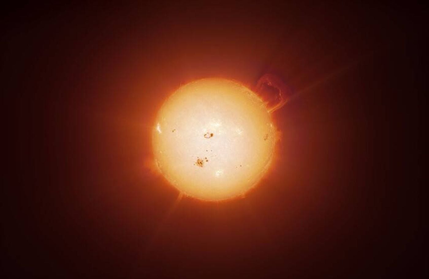 تشكّل ثاني أكبر مجموعة من البقع الشمسية خلال العقد الماضي