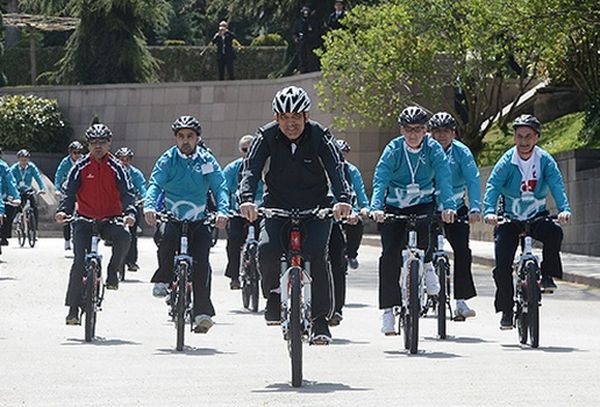 الرئيس التركي على 