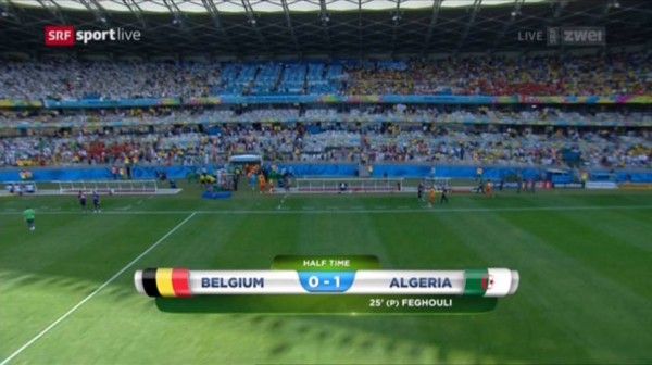 بالفيديو هدف الجزائر في مرمى بلجيكا 