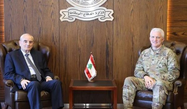 منسى بحث مع ملحق الدفاع الأميركي في دعم الجيش