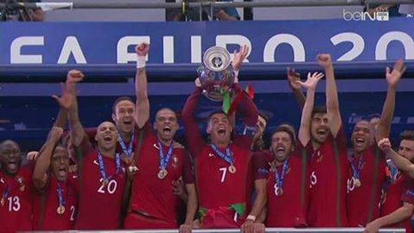بالفيديو البرتغال بطلة امم اوروبا تفوز على فرنسا  دون رونالدو