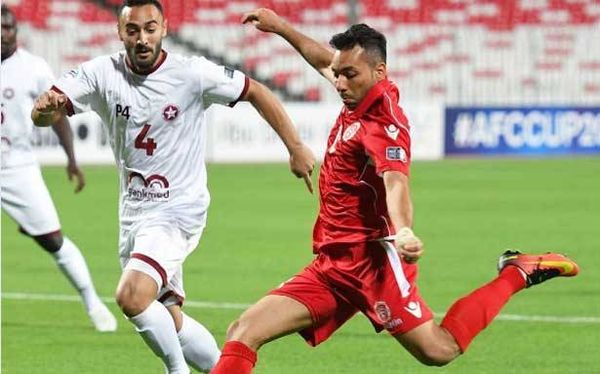 كأس الاتحاد الآسيوي في كرة القدم :
خسارة النجمة بهدف بحريني قاتل