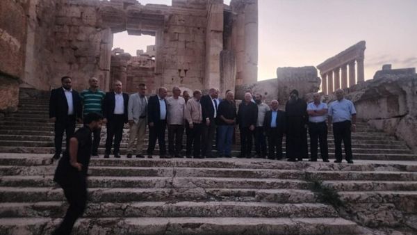 وزيرا الصحة والعمل زارا قلعة بعلبك لدحض مزاعم إسرائيلية زائفة