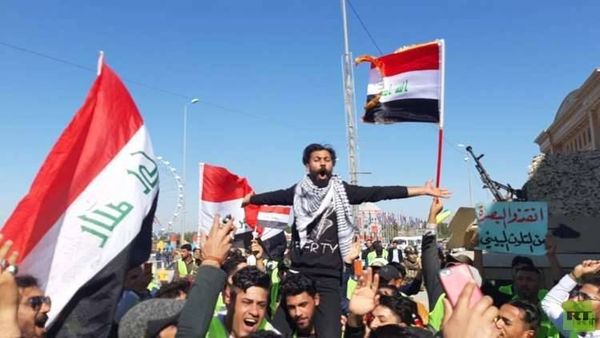 تجدد التظاهرات في البصرة وقوات الأمن تنفذ حملة اعتقالات
