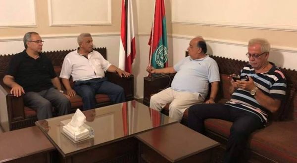 أسامة سعد يستقبل وفدا من تجمع المؤسسات الأهلية في صيدا