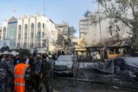 عدوان خطير على القنصلية الإيرانية في دمشق
استشهاد ٣ من قادة الحرس الثوري و ٤ دبلوماسيين ايرانيين