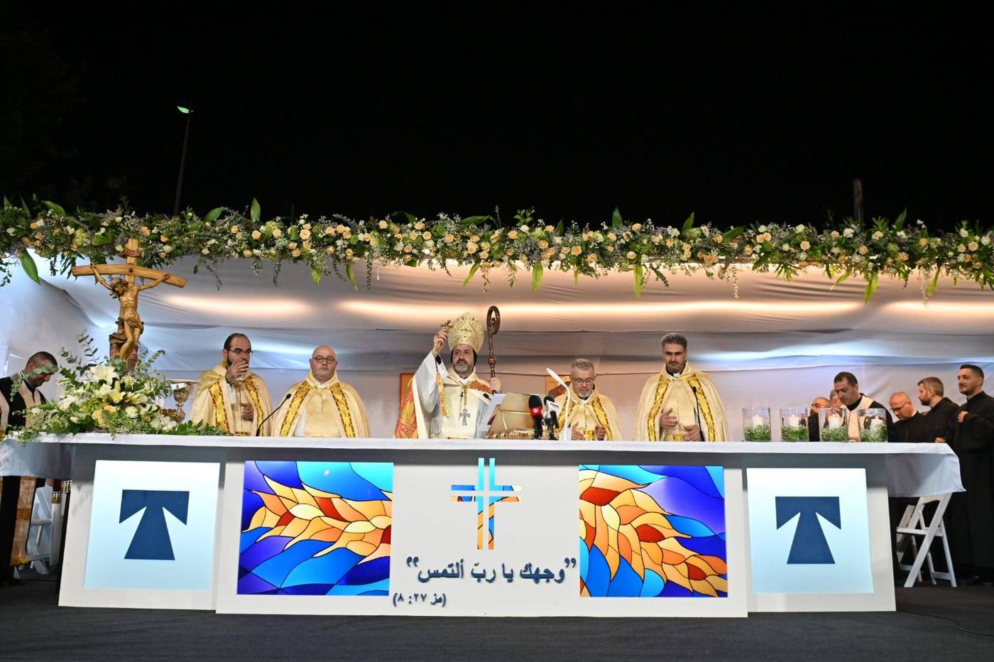 الرئيس العام للرّهبانية الأنطونية الأباتي جوزف بو رعد يحتفل بقداس الشكر في بلدته البوار