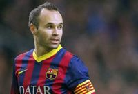 برشلونة يدرس تعويض إنييستا من الكالتشيو