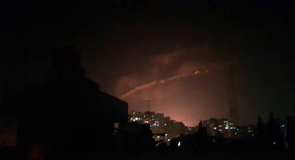 بالفيديو-  ثلاث غارات معادية تستهدف البقاع ليلا