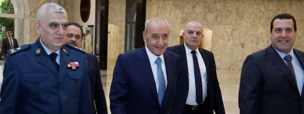 بري غادر قصر بعبدا قبل التقاط الصورة التذكارية
