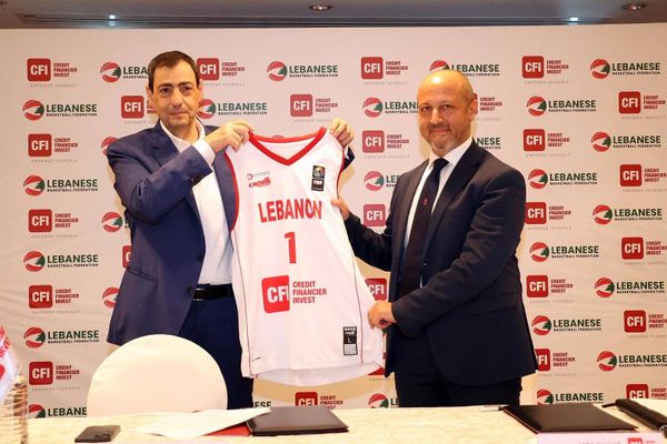توقيع اتفاقية رعاية جديدة لمنتخب لبنان في كرة السلة