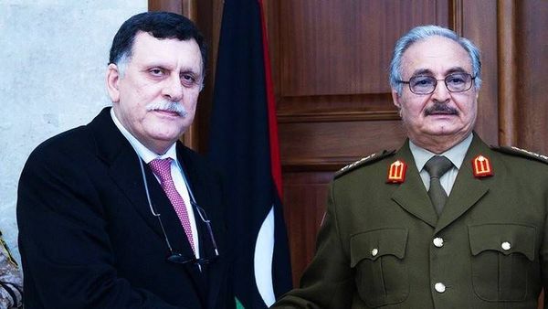وسائل إعلام ليبية: حفتر يرفض لقاء السراج في القاهرة